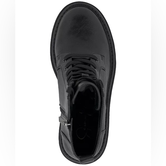 Jessica Simpson Imelda Women's Black Platform Boots Size 10 - Picture 4 of 5